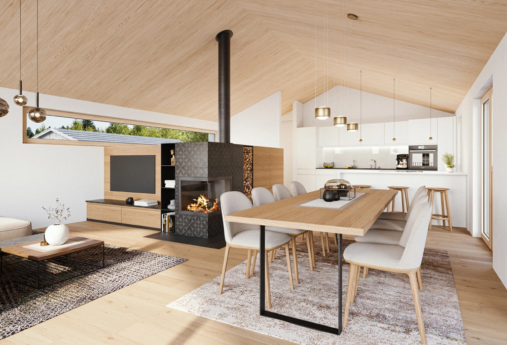 Seensucht Bergchalet Innenraum Bild 2